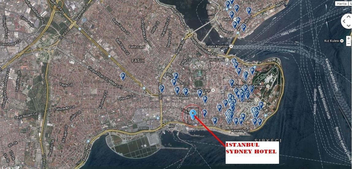 Istanbul Sydney Hotel Buitenkant foto